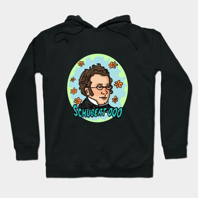 Schubert Design Hoodie by KatiaMart